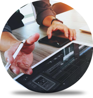 get a quote person on laptop