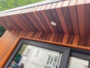 garden room cost high end finish