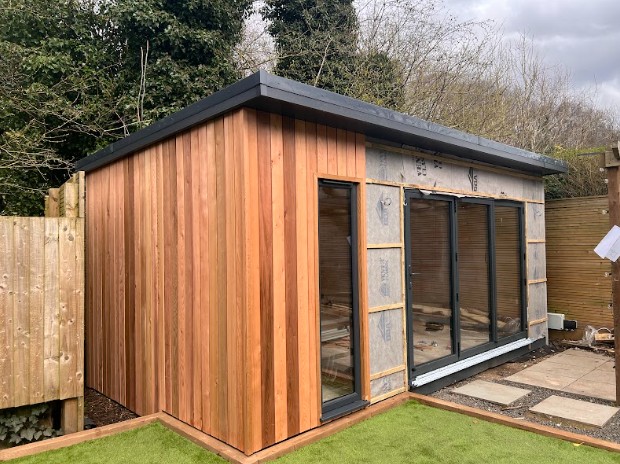 western red cedar cladding