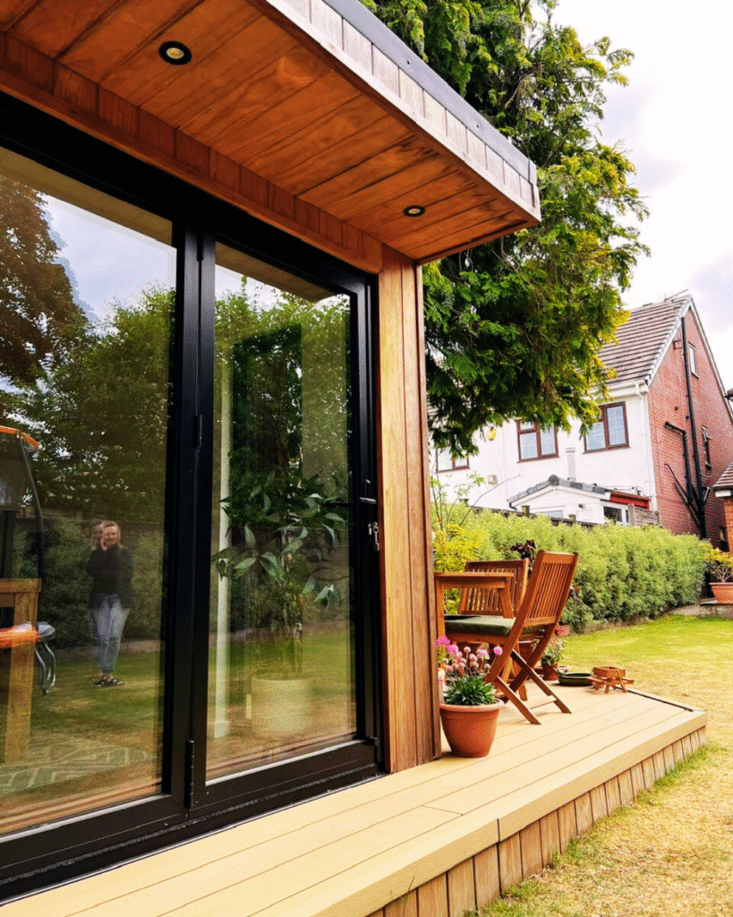 foxland garden office size profile built by lux garden rooms