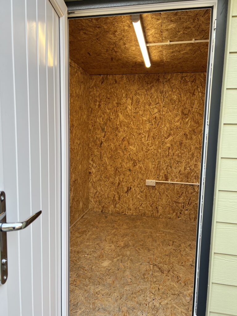 mulgrave garden room inside storage room