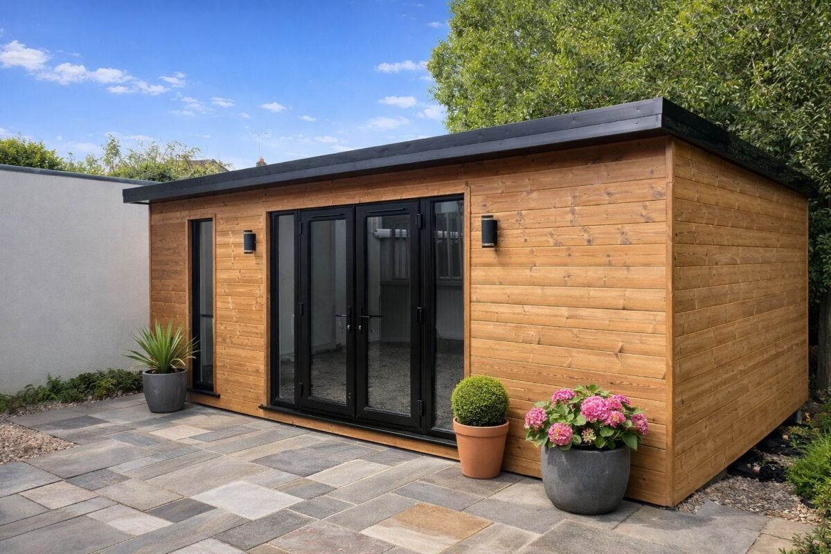 Large garden room office North Hill